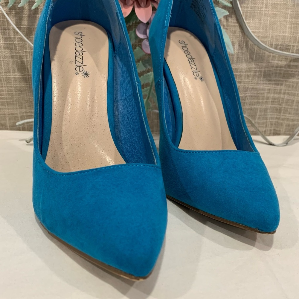 Shoedazzle gorgeous blue heels - Picture 4 of 7